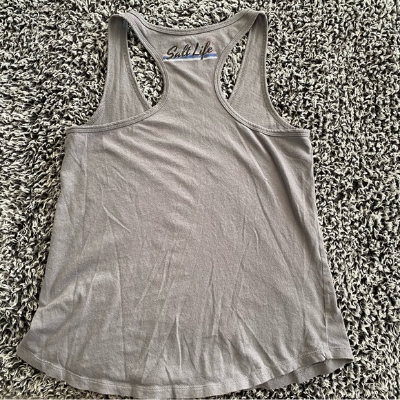 Salt Life Gray Tank - Picture 2 of 5